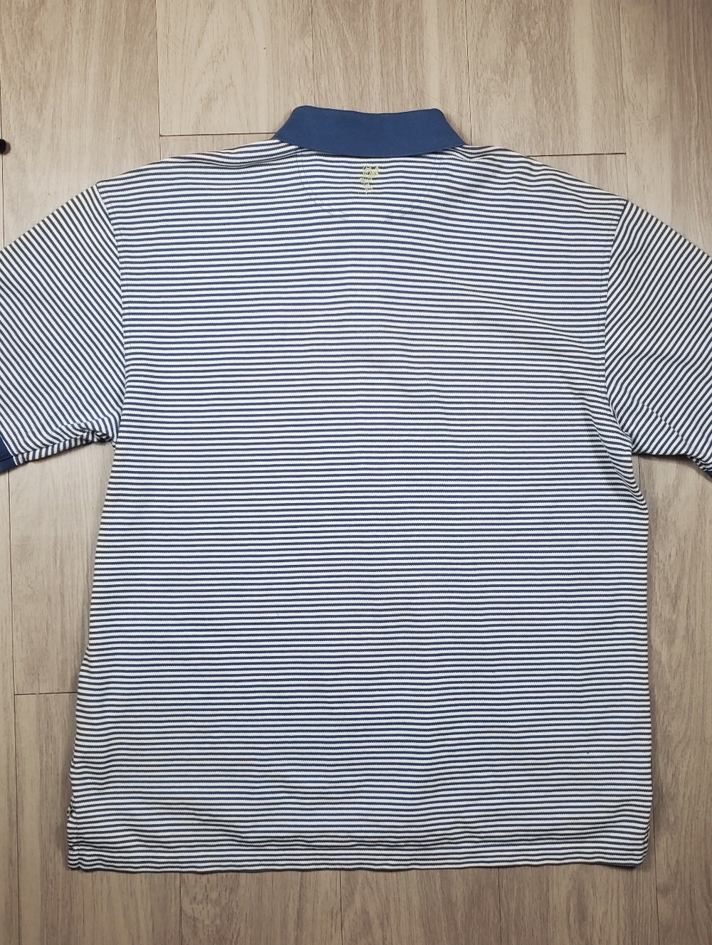 Ashworth 2XL Golf Polo The Homestead Resort Virginia Striped Horse Logo Gray SS - Picture 10 of 11